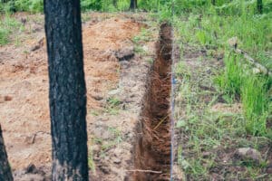 Welches Fundament für eine Fasssauna? Vorbereitung Streifenfundament für Fasssauna